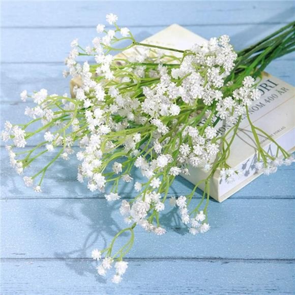 10Pcs Baby Breath/Gypsophila Artificial FakeSilk Plants Wedding Party Decoration - Picture 5 of 6